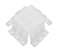 OHPHCALL 1 Ensemble Support de Gouttière Alliage Aluminium Robuste avec Attache pour Tuyau de Conduite Adaptateur Extension pour Système de Gouttières Extérieures Fixation et Facile