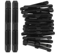 OHPHCALL 10 Paires de Crochets à Lunettes en Silicone Noir Antidérapants pour Fixation Stable, Coussinets Confortables pour Oreilles, Adaptés Port Quotidien Travail