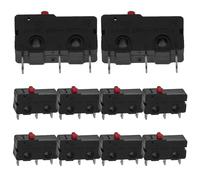 OHPHCALL 10pièces Micro Interrupteur Limite Robuste pour Appareils Électroménagers Actionnement Facile et Précis Accessoire de Sécurité pour Interrupteur de Porte