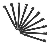 OHPHCALL 10Pièces Piquets de Jardinage de Bordure Étanches pour Tentes Aménagement Paysager Fixation Durable pour Activités Extérieures