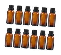 OHPHCALL 12pièces Bouteilles Pour Huiles Essentielles Couvercles Amovibles Et Pipettes Flacons Rechargeables Pour Aromathérapie Et Soins Peau