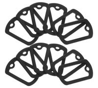 OHPHCALL 12pièces Silicone Covers for Military Dog Tags Noise Reduction Protection Snug Fit Pet Tag Silencers for Puppy Collars
