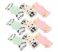 OHPHCALL 15pièces Marque-pages Magnétiques Artistiques Clips De Page Décoratifs Panda Et Chat Cerise Pour Étudiants Et Amateurs De Lecture