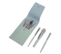 OHPHCALL 1ensemble Pinceaux De Maquillage Compact Trousse Outils De Beauté Multifonctions Avec Brosse Douce Et Pour Maquillage Précis Et Varié