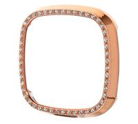 OHPHCALL 1pièce Coque de Protection Transparente Rose Doré pour Montre Connectée Sense Coque Intégrale avec Protection Écran et Angles Renforcés Anti-Rayures Housse Fine et Résistante