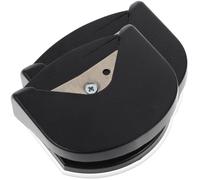 OHPHCALL 2 Pièces Arrondisseur D'angles pour L'artisanat, Poinçon à Coin Arrondi, Abs et Acier Inoxydable, Noir, Coupe Nette, pour Loisirs Créatifs et Bricolage DIY