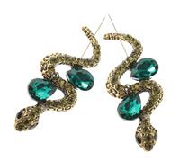 OHPHCALL 2 Pièces Broche Serpent Épingles Animaux Unisexe pour Vêtements Chapeaux et Accessoires Design Chic et Élégance Durable Style Chinois