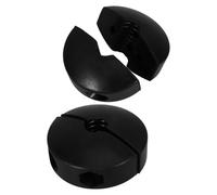 OHPHCALL 2 Pièces Butée en Caoutchouc pour Enrouleur de Tuyau, Arrêt | Pièce de Rechange Noire, Système Rétractable, Protège le Flexible, pour Air et Jardin, Usage avec Dévidoir