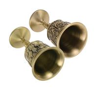 OHPHCALL 2 pièces Coupes à Whisky Dorées Vintage Style Européen Calices Métalliques Hauts pour Décor Maison et Célébrations Prises Stables et Design Élégant