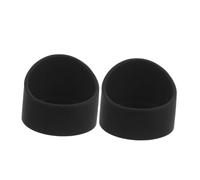 OHPHCALL 2 Pièces Protection Oculaire pour Microscope, Oculaire de Télescope, Caoutchouc, Noir, Anneau, Anti-éblouissement, Compatibilité, pour Observations en Laboratoire et Usage