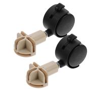OHPHCALL 2pcs Cat Cage Cage Casters Roues De Chiens Roues De De Compagnie Chasters Pivotants