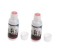 OHPHCALL 2pièces Spray De Sang Faux Halloween Effet Réaliste Pour Fête Accessoires De Maquillage Terrifiants Pour Scènes De Zombies Et Décorations Effrayantes