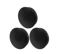 OHPHCALL 3 Pièces Cache-poussière de Pédalier en Alliage D'aluminium Noir, Ajustement Précis et Transmission de Puissance Améliorée pour VTT et Vélo de Route en Terrains Difficiles