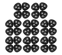 OHPHCALL 32pcs Roulettes à Tige pour Appareils Électroménagers Mini en Caoutchouc et Acier Inoxydable, Installation Facile, Charge Stable pour Usage Quotidien Cuisine