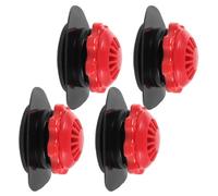 OHPHCALL 4 Pièces Soupape de Décharge avec Capuchon, Valve PVC pour Tente