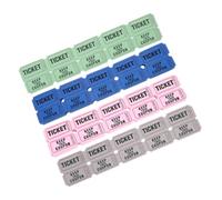 OHPHCALL 400 Pièces Billets de Tombola en Papier Faciles à Utiliser, Prêts à l'emploi pour Carnavals et Fêtes Scolaires, pour Événements et Jeux de Tirage