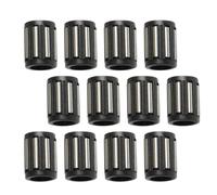 OHPHCALL 50 Pièces Roulements à Aiguilles Ensemble de Palier en Plastique pour Charges Dynamiques Élevées Cage de Roulement Linéaire pour Applications Industrielles