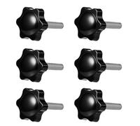 OHPHCALL 6 Pièces Vis de Remplacement M8 pour Base de Parasol de Terrasse | Pièce de Rechange, Installation Rapide, Compatibilité Précise, pour Pied de Jardin, Noir, 5, 30x3, 50x3, 50cm