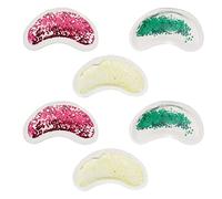 OHPHCALL 6pièces Patchs Oculaires Gel Rafraîchissant u Forme De Sequin Pour Apaiser Les Poches Sous Les Yeux Et La Fatigue Oculaire