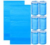 OHPHCALL 8 Pièces Paquet de Mûrissement en Plastique Bleu | Coutures Renforcées, Conception Double Couche, Doublure Intérieure Microperforée Respirante, pour Plantations et Vergers