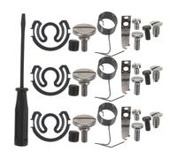 OHPHCALL Accessoires de Couture Métal 1 Set Ressort de Boîtier de Canette et Vis de Remplacement pour Machine à Coudre, Installation Facile pour Usage Quotidien et Atelier