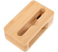 OHPHCALL Amplificateur de Haut-Parleur Support Intégré Amplification en Bambou et Compatibilité Large pour Téléphone Portable pour Appels Vidéo et Musique