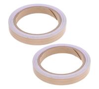 OHPHCALL Bande de Chant Adhésive Imitation Bois de Pin 1,5 Cm X 10 M, 2 Rouleaux, Bande de Bordure Flexible pour Meubles, Armoires et Décoration Murale, Protection des Bords, Usage