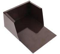 OHPHCALL Bloc Anti-éclaboussures et des Fondations en Alliage D'aluminium Collecte Rapide L'eau de Pluie, pour Gouttière pour Sols Extérieurs de Villas