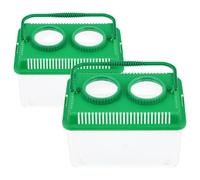 OHPHCALL Boîte D'observation des Insectes 2pcs Portable Loupe en Acrylique et Abs pour Activités en Plein Air Garçon et Filles et Insectes