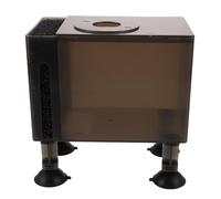 OHPHCALL Boîtier de Protection Résistant à l'usure, Structure Simple en Plastique Marron Facile à Transporter pour Pompe à Eau pour Aquarium et Usage Extérieur
