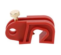 OHPHCALL Boucle de Sécurité Rouge en Nylon Pa Légère et Facile à Installer pour Consignation Disjoncteur, Serrure de Sécurité pour Protection Industrielle