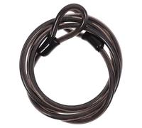 OHPHCALL Câble de Sécurité Câble Métallique Recouvert de Plastique en Acier Pvc Noir 1,8m Ø 9,7mm, Flexible et Résistant aux Intempéries, pour Sécurisation et Industries Métallurgiques