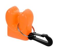 OHPHCALL Cache de Protection pour Embout Buccal de Régulateur de Plongée en PVC Orange avec Système de Libération Rapide Compatible Plaque Arrière pour Plongée sous-Marine