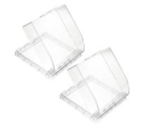 OHPHCALL Cache-Sonnette pour Extérieur en Plastique 2pcs, Protection Imperméable pour Sonnette, Usage Intérieur et Extérieur, Prolongation Durée de Vie
