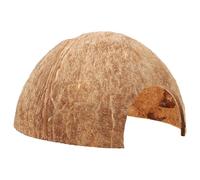 OHPHCALL Cachette Naturelle en Coquille de Noix 12X12X6.5 CM pour Terrarium, Abri Sécurisé pour Lézards et Tortues, Décoration pour Aquarium et Vivarium Tortue Terrestre