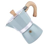 OHPHCALL Cafetière Moka Octogonale Pot à Moka Vert Classique en Alliage D'aluminium Épais Style Européen pour 3 Personnes pour Bureau ou Café