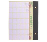 OHPHCALL Calendrier de Bureau Debout 2027 Bilingue en Pvc, Format Autonome