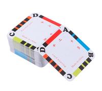OHPHCALL Cartes de Tissage Lisse en Carton 150 Facile à Utiliser, Adaptées Tissage Manuel, Lot de 150 Pièces Colorées pour Loisirs Créatifs