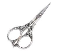 OHPHCALL Ciseaux à Coudre de Style Antique en Acier Inoxydable Manche en Alliage de Zinc, Légers et Ergonomiques, Couture Découpe de Tissus