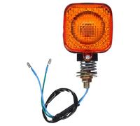 OHPHCALL Clignotants Universels pour Motos et Vélos Électriques, Feu Arrière Jaune Étanche en Plastique et Alliage, pour Conduite Nocturne et Conditions de Faible Luminosité