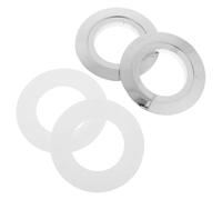 OHPHCALL Convertisseur de Bouton de Toilette à Chasse D'eau Double Poussoir en Plastique, Remplacement Facile pour Salle de Bain à Domicile ou Hôtel, Adaptation de 38mm à 48mm/58mm