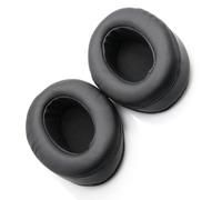 OHPHCALL Coussinets d'oreille en Cuir Protéiné et Mousse à Mémoire de Forme pour Casque Audio Noir, Confortables et Solide, Compatibles Brainwavz Hm5