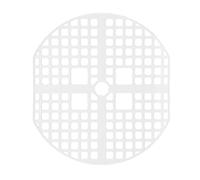 OHPHCALL Couvercle en Plastique Blanc pour Tambour Essoreuse Portable, Disque Compact pour Mini Machine à Laver, Améliore L'extraction D'eau et Assure Stabilité Lors des Cycles
