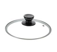 OHPHCALL Couvercle Verre pour Marmite avec Joint Inox et Poignée Ergonomique Couvercle de Remplacement pour Cuisson Visible Cuisine