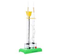 OHPHCALL Dispositif D'électrolyseur D'eau en Plastique pour Démonstration Claire, Unité Polyvalente pour Apprentissage à Domicile et École