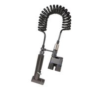OHPHCALL Douchette Bidet Portable pour Wc avec Vanne Double Contrôle, Pression et Température Réglables, Matériaux Cuivre et Abs, pour Soins Intimes à Domicile