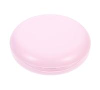 OHPHCALL Étui de Retenue, Boîte pour Prothèse Dentaire Portable en Abs Coussinet en Silicone, Rose, Petite Taille, pour Dentiers et Contentions Orthodontiques, pour Personnes Portant