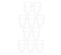 OHPHCALL Filets Pièces Perfusion pour Plastique de Suspendre en Bouteilles Léger, Lot de 10 Support Sécurisé Solide pour Usage Médical en Milieu Hospitalier