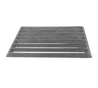 OHPHCALL Grille Rectangulaire pour Cuisson Polyvalente pour Barbecue Extérieur en Fonte Rétention de Chaleur, Accessoire Pratique au Charbon