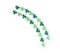 OHPHCALL Guirlandes Délicates Saint-patrick en Feutre 2 Sets 10 Pièces pour Décoration de Fête Intérieure, Suspendues sur Murs, Fenêtres ou Portes Couleur Aléatoire